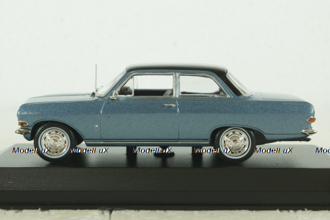Opel Rekord A 1962 blue, 940041000, Maxichamps 1:43