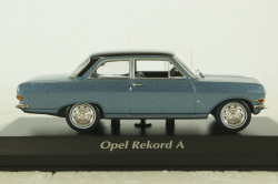 Opel Rekord A 1962 blue, 940041000, Maxichamps 1:43