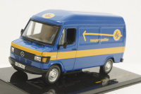 Mercedes 207D Van 1987, blue, CLC224, IXO 1:43