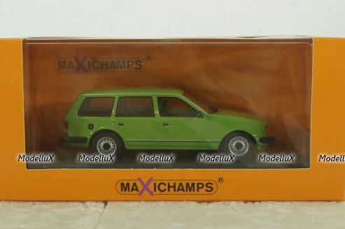 Opel Kadett D Caravan 1979 green, 940044111, Maxichamps 1:43