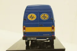 Mercedes 207D Van 1987, blue, CLC224, IXO 1:43
