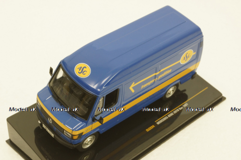 Mercedes 207D Van 1987, blue, CLC224, IXO 1:43