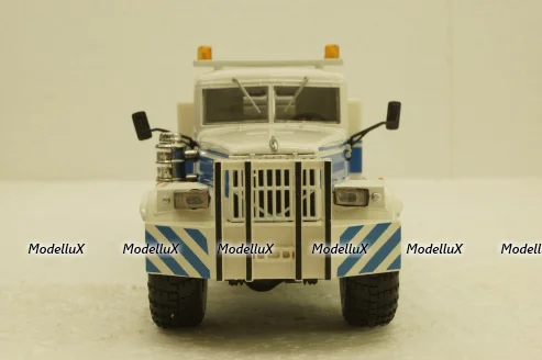Краз-255Б БРО-200 Эвакуатор білий, Н945, Наш Автопром 1:43 ( Квадратные фары)