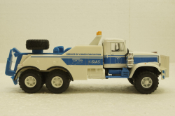 Краз-255Б БРО-200 Эвакуатор білий, Н945, Наш Автопром 1:43 ( Квадратные фары)