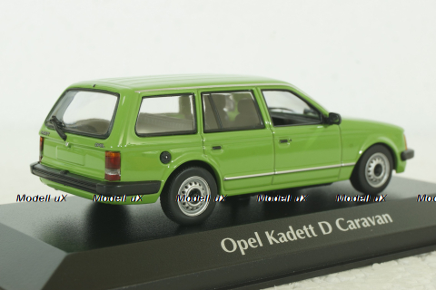 Opel Kadett D Caravan 1979 green, 940044111, Maxichamps 1:43