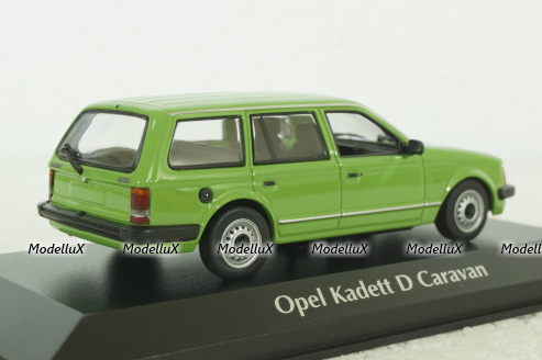 Opel Kadett D Caravan 1979 green, 940044111, Maxichamps 1:43