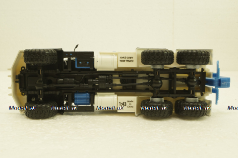 Краз-255Б БРО-200 Эвакуатор білий, Н945, Наш Автопром 1:43 ( Квадратные фары)