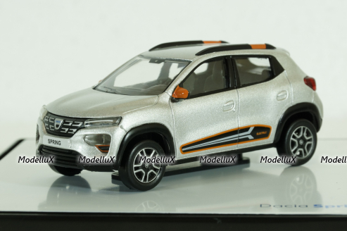 Dacia Spring, silver met, 945627, Norev 1:43