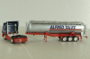 Mercedes SK 1735 LS tractor with semi-trailer tank "Alfred Talke" 1992, blue/silver, 141581, Herpa 1:87 