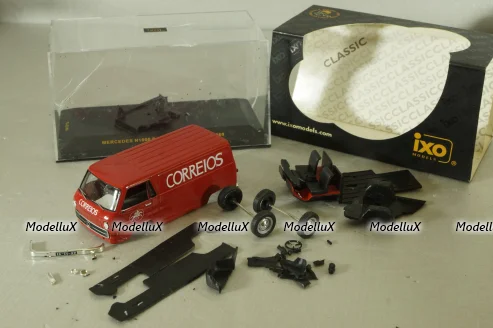 Mercedes N1000 Portuguese post CTT 1969, red, CLC147,IXO 1:43 На запчасти №1