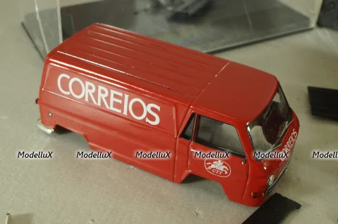 Mercedes N1000 Portuguese post CTT 1969, red, CLC147,IXO 1:43 На запчасти №1