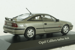 Opel Calibra Turbo 4x4,1992 grey metallic, 940045724, Maxichamps 1:43
