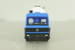 Mercedes SK 1735 LS tractor with semi-trailer tank "Willi Betz" 1989, blue/chrome, 826110, Herpa 1:87 