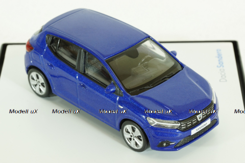 Dacia Sandero, blue iron, 945257,  Norev 1:43