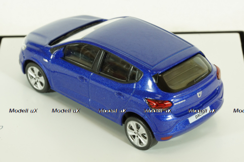 Dacia Sandero, blue iron, 945257,  Norev 1:43