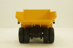 Белаз-540А карьерный самосвал, красный/желтый, Н002, Наш Автопром 1:43