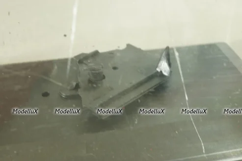 Mercedes N1000 Portuguese post CTT 1969, red, CLC147,IXO 1:43 На запчасти №1