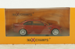 BMW M3 Coupe (E46) 2001 red, 940020020, BMW 3 Series, Maxichamps 1:43