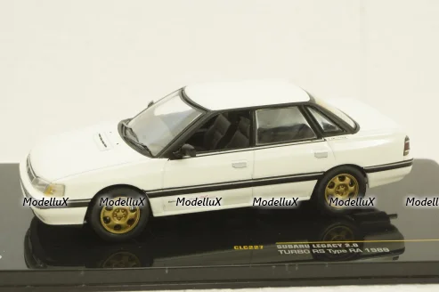 Subaru Legacy 2.0, Turbo RS Type RA 1989, white, CLC227, IXO 1:43