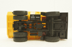 Белаз-540А карьерный самосвал, красный/желтый, Н002, Наш Автопром 1:43