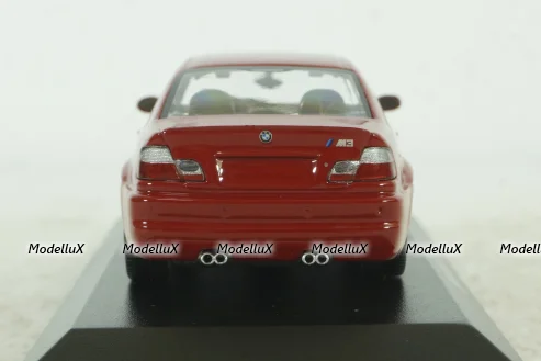 BMW M3 Coupe (E46) 2001 red, 940020020, BMW 3 Series, Maxichamps 1:43