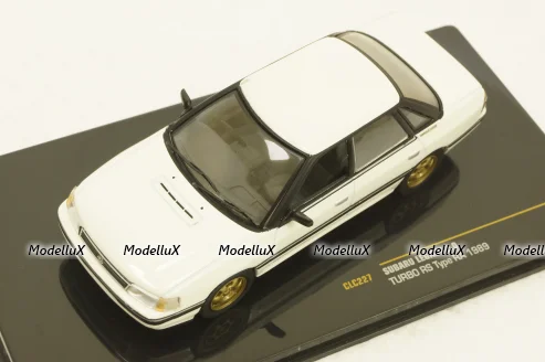 Subaru Legacy 2.0, Turbo RS Type RA 1989, white, CLC227, IXO 1:43