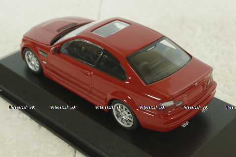 BMW M3 Coupe (E46) 2001 red, 940020020, BMW 3 Series, Maxichamps 1:43