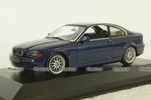 BMW 328 Ci (E46) 1999 blue, 940028321, BMW 3 Series, Maxichamps 1:43