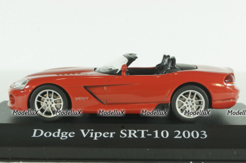 Dodge VIPER SRT-10 SPIDER 2003, Altaya 1:43