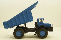 Белаз-7527 карьерный самосвал, синий, Н012, Наш Автопром 1:43
