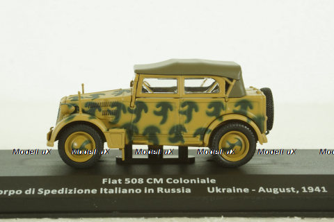 Fiat 508CM Colonia, Altaya Military #52, Altaya 1:43