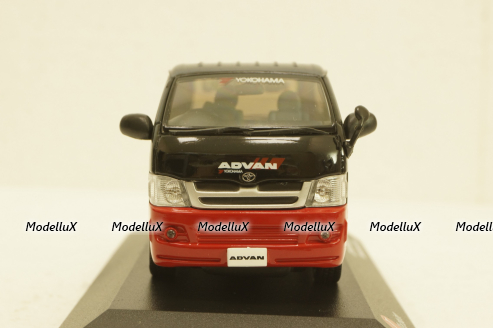 Toyota Hiace Van 2005, Yokohama Advan, red, JC087, J-Collection 1:43
