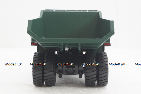 Белаз-7522 карьерный самосвал, красный/зеленый, Н003, Наш Автопром 1:43