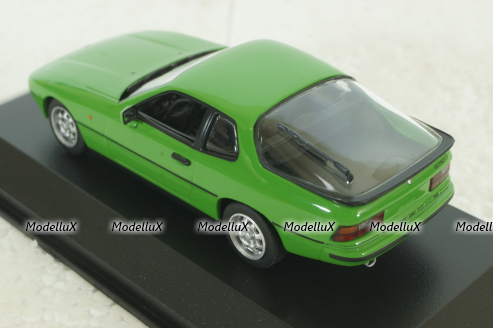 Porsche 924 1984 green, 940062124, Maxichamps 1:43