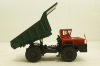 Белаз-7522 карьерный самосвал, красный/зеленый, Н003, Наш Автопром 1:43