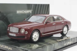 Bentley Mulsanne, 2010, red metallic, 436139901, Minichamps 1:43