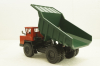 Белаз-7522 карьерный самосвал, красный/зеленый, Н003, Наш Автопром 1:43