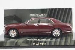 Bentley Mulsanne, 2010, red metallic, 436139901, Minichamps 1:43