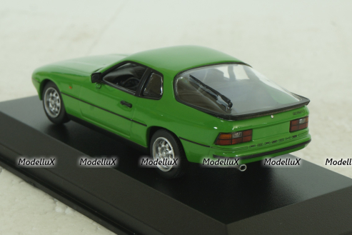 Porsche 924 1984 green, 940062124, Maxichamps 1:43