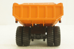 Белаз-7510 карьерный самосвал, желтый/оранжевый, Н005, Наш Автопром 1:43