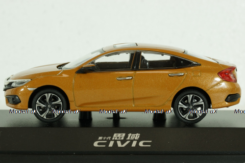 Honda Civic orange, Paudi 1:43