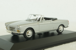 Peugeot 404 coupe 1962, silver, 940112930, Maxichamps 1:43