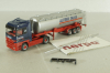 Mercedes Actros 1857 with semi-trailer tank "Alfred Talke" blue/grey, 144131, Herpa 1:87