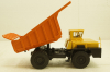 Белаз-7510 карьерный самосвал, желтый/оранжевый, Н005, Наш Автопром 1:43