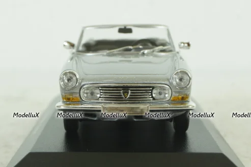 Peugeot 404 coupe 1962, silver, 940112930, Maxichamps 1:43