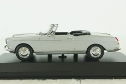 Peugeot 404 coupe 1962, silver, 940112930, Maxichamps 1:43