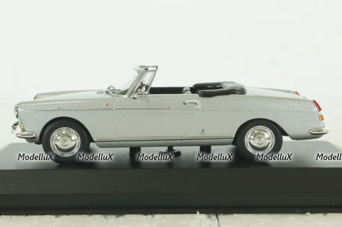 Peugeot 404 coupe 1962, silver, 940112930, Maxichamps 1:43