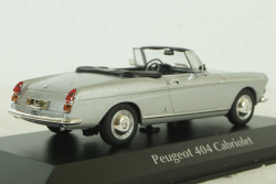 Peugeot 404 coupe 1962, silver, 940112930, Maxichamps 1:43