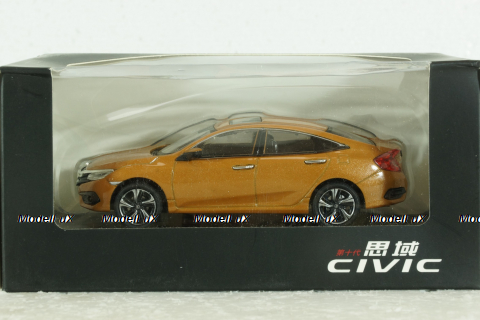Honda Civic orange, Paudi 1:43