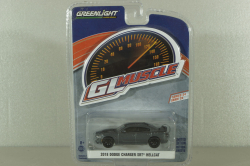 Dodge Charger SRT Hellcat, metallic-grey/black, Greenlight 1:64